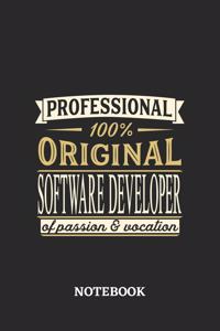 Professional Original Software Developer Notebook of Passion and Vocation