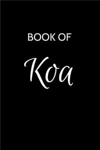 Koa Journal