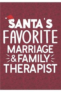 Santa's Favorite Family And Marriage Therapist