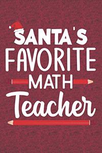 Santa's Favorite Math Teacher