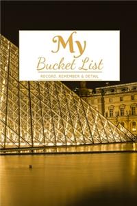 My Bucket List