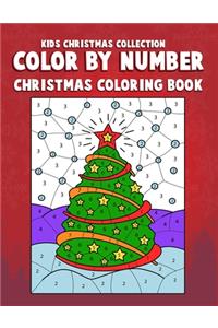 Kids Christmas Collection Color By Number Christmas Coloring Book
