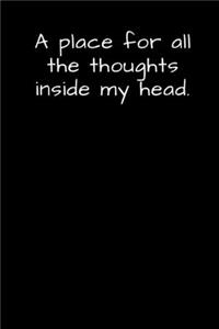 A place for all the thoughts inside my head.