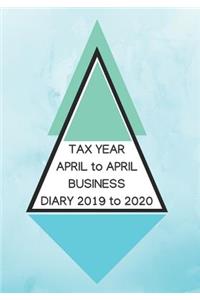 Tax Year April to April Business Diary 2019 to 2020
