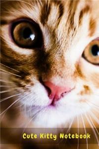 Cute Kitty Notebook