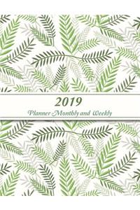 2019 Planner Monthly and Weekly