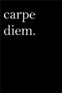 Latin Notebook - Carpe Diem.