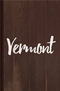 Vermont Journal Notebook