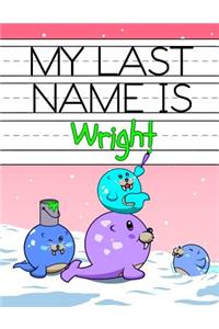 My Last Name is Wright
