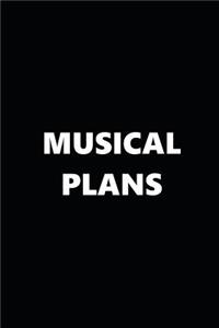 2019 Daily Planner Musical Theme Musical Plans 384 Pages