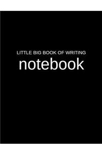 Little Big Book of Writing Notebook: An Extra Large 500 Page Blank Lined Journal and Diary for Daily Use