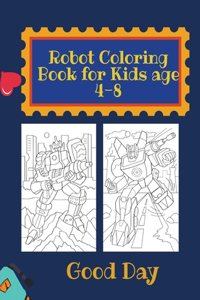 Robot Coloring Book for kids