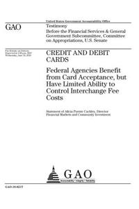 Credit and debit cards