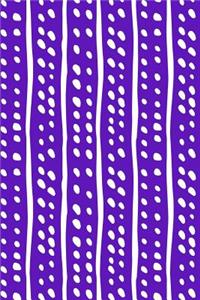 Bullet Journal Notebook White Lines and Spots Pattern 5