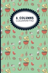 6 Columns Columnar Pad