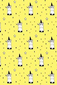 Journal Notebook Cute Little Unicorns Pattern 6