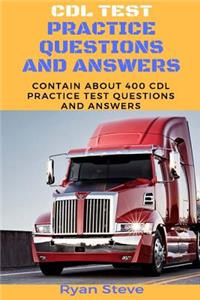 CDL Test Practice Questions and Answers