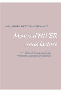 Menus d'hiver sans lactose