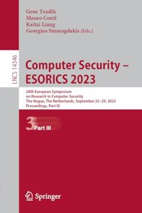 Computer Security – ESORICS 2023