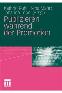 Publizieren Während Der Promotion