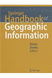 Springer Handbook of Geographic Information