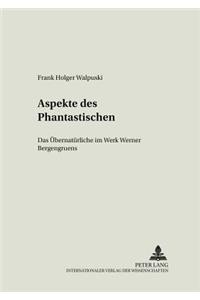 Aspekte des Phantastischen