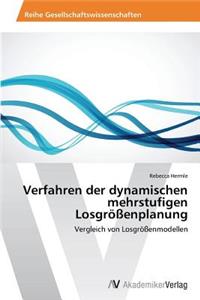 Verfahren der dynamischen mehrstufigen Losgrößenplanung