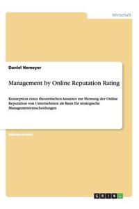 Management by Online Reputation Rating