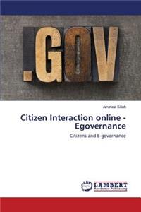 Citizen Interaction online - Egovernance