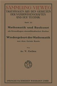 Mathematik und Baukunst als Grundlagen abendländischer Kultur
