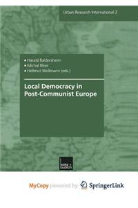 Local Democracy in Post-Communist Europe