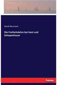 Die Freiheitslehre bei Kant und Schopenhauer