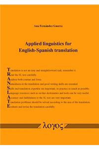 Applied Linguistics for English-Spanish Translation