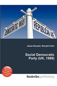 Social Democratic Party (Uk, 1988)