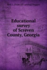 Educational survey of Screven County, Georgia
