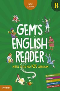 Ratna Sagar ICSE Gem's English Reader Book B - English Reading Book For UKG Kids | Reading Book For Kids