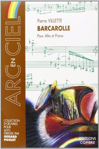 Barcarolle --- alto et piano