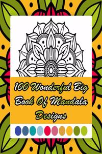 100 Wonderful Big Book Of Mandala Designs
