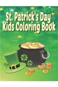 St Patrick's Day Kids Coloring Book