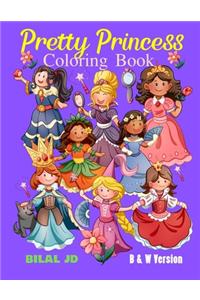 Pretty Princess Coloring Book