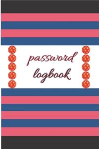 password logbook