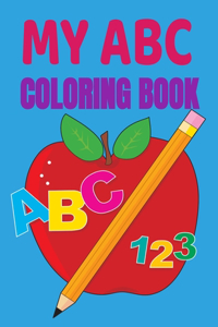 my abc coloring book