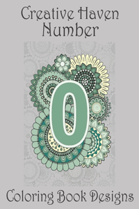 Creative Haven Number Coloring Book Designs