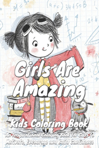 Girls Are Amazing Coloring Book