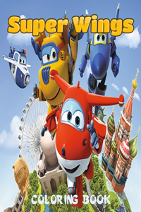 Super Wings coloring book
