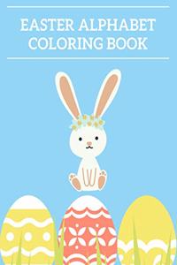 Easter Alphabet Coloring Book