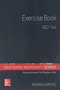 High School Equivalency Achieve, GED Exercise Book Reading and Writing