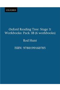 Oxford Reading Tree: Level 3: Workbooks: Pack 3B (6 workbooks)