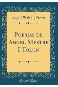 Poesias de Angel Mestre I Tolon (Classic Reprint)