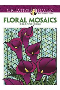 Creative Haven Floral Mosaics Coloring Book